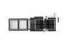Machine de découpe laser à fibre de feuille de plate-forme échangeable
