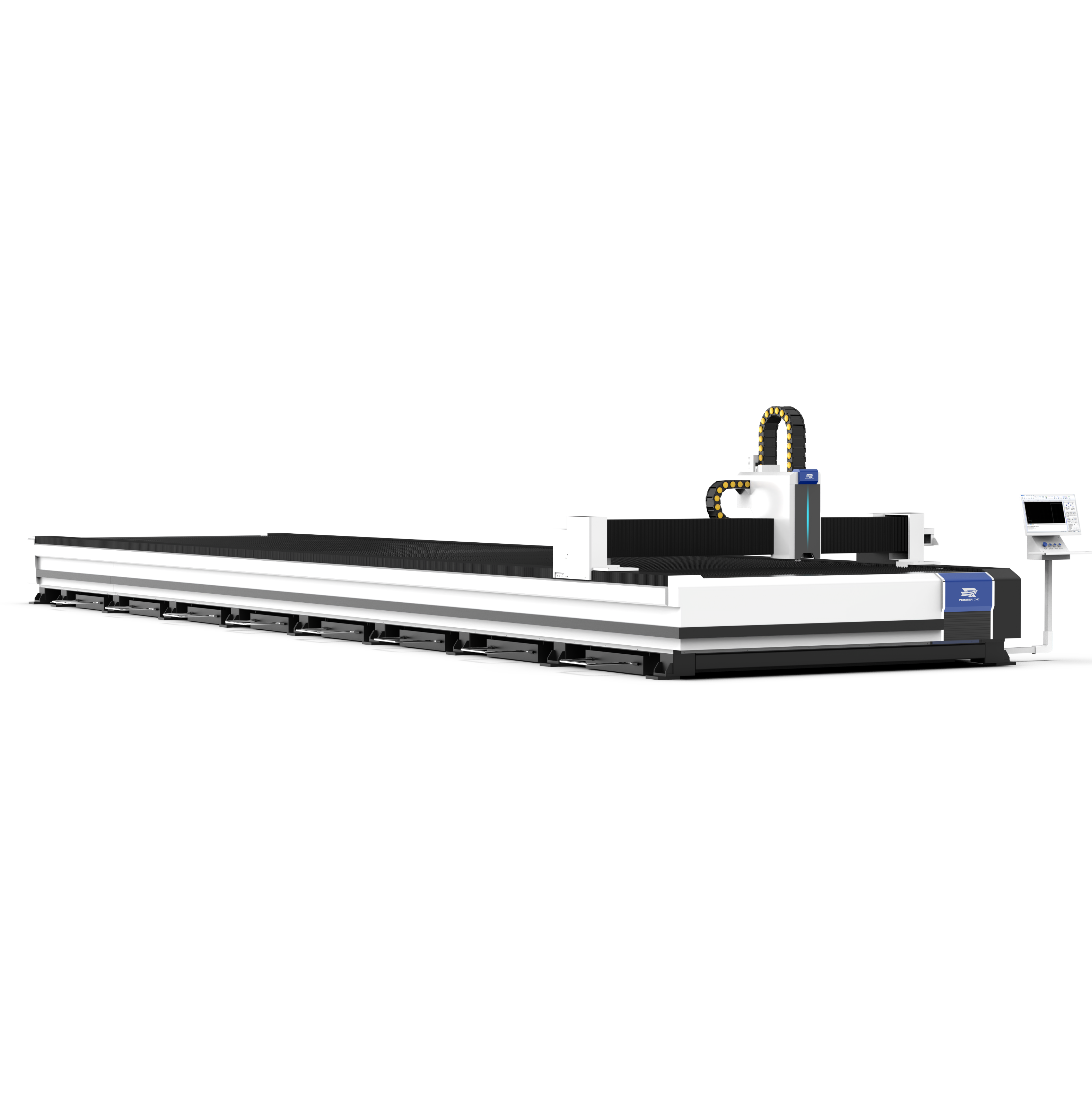 Machine de découpe laser à fibre à portique ultra haute puissance