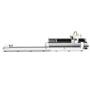 Machine de découpe laser de feuilles de tubes à double plate-forme